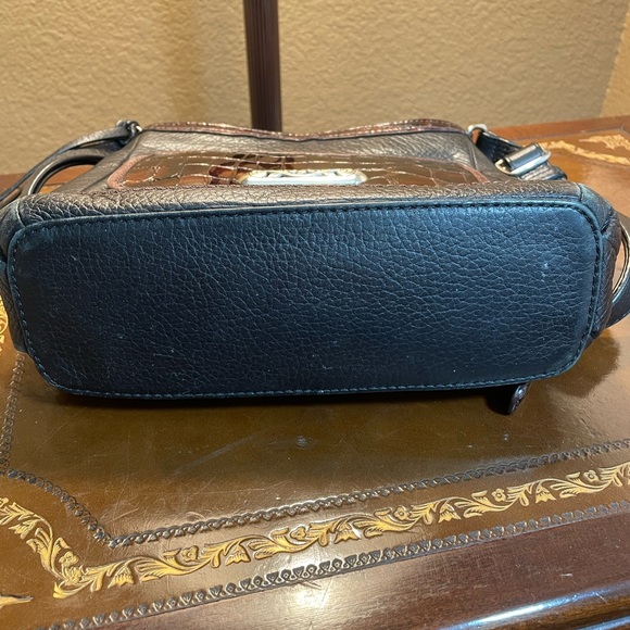 Brighton Leather Cross Body Bag - Picture 9 of 11